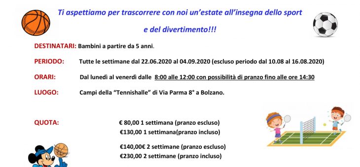 Tennisvacanze 2020 – Ripartiamo in sicurezza!
