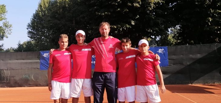 Campionati Nazionali a Squadre – Prestigioso quinto posto per la Tennis Academy U14
