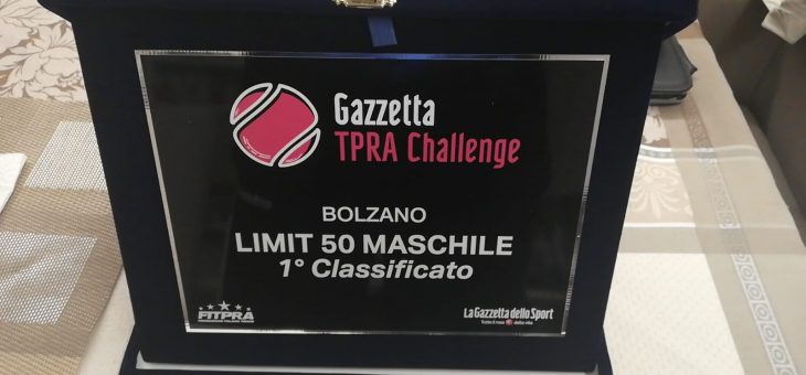 Lorenzo Albani vince il Gazzetta TPRA Challenge Limit 50
